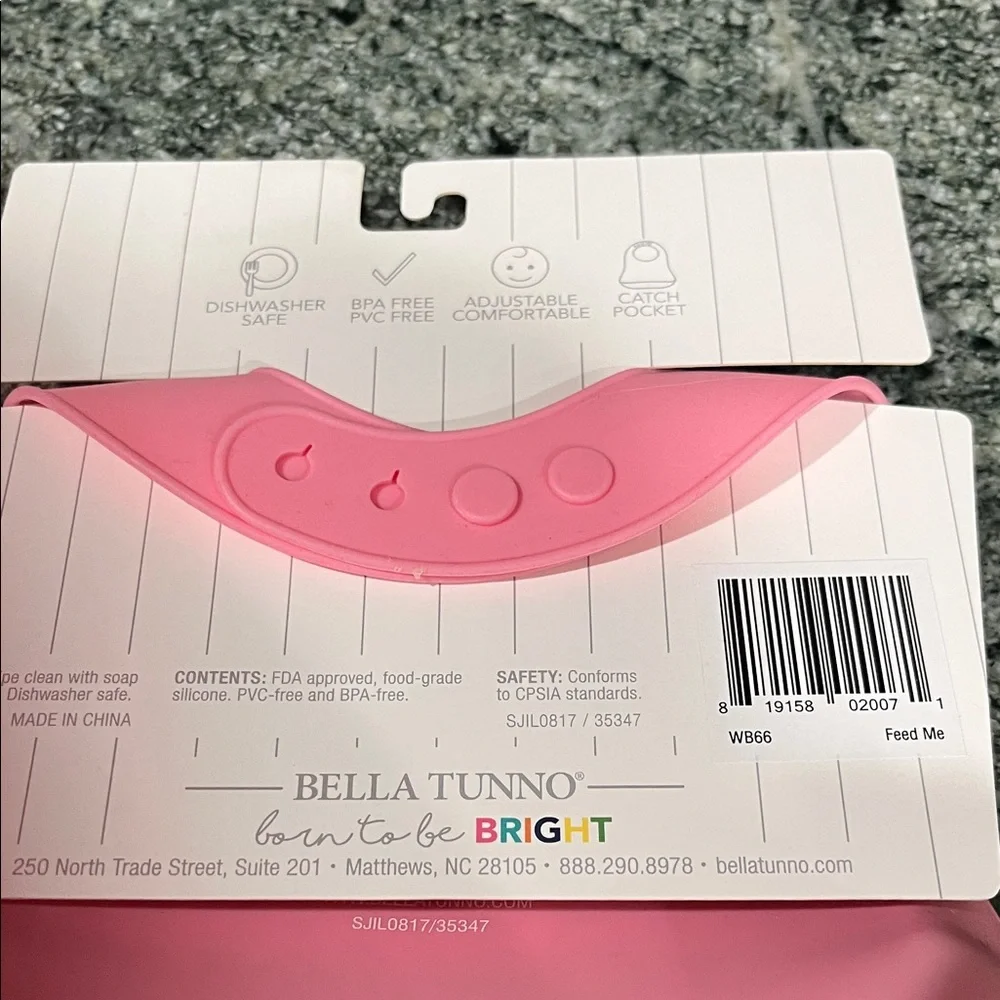 Pink Wonder Bib